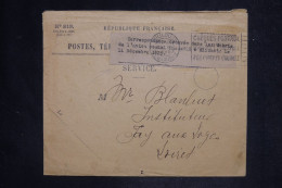 FRANCE - Étiquette De Toulouse D'Accident D'avion De Alicante En 1925 Sur Enveloppe - L 153341 - Cartas Accidentadas