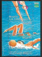 BRAZIL 1993 South American Aquatic Sports Championship MNH - Blocs-feuillets