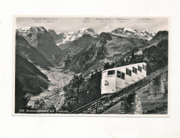 CP - SUISSE - Switzerland - Braunwaldbahn Mit Todikette - Carte Vierge - Wald