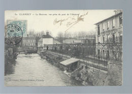 CPA - 58 - Clamecy - Le Beuvron, Vue Prise Du Pont De L'Abattoir - Circulée En 1905 - Clamecy