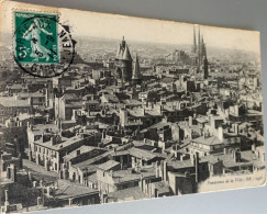 33 Bordeaux 1911panorama De La Ville Cathedrale Beffroi Toits -ed Br 2420 - Bordeaux