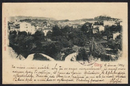 ITALIA GORIZIA GÖRZ STADT LICHTDRUCK STENGEL 1899 - Gorizia