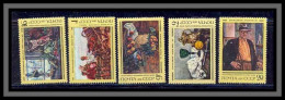 Russie (Russia Urss USSR) - 091a - N°4235 / 4239 Tableau (tableaux Painting) RUSSE Kontchalovski - Autres & Non Classés