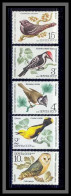 Russie (Russia Urss USSR) - 109 - N°4627 / 4631 Oiseaux (bird Birds Oiseau) (birds) DEFENSEURS DES FORETS - Collections, Lots & Series