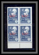 Russie (Russia Urss USSR) - 208a - N°5576 Espace (space) Poste Spaciale Surcharge Rouge Cote 40 Euros Bloc 4 - Russie & URSS