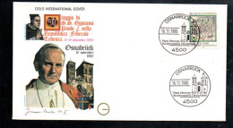 ALLEMAGNE 1980 VISITE PAPE JEAN PAUL II -OSNABRUCK - Christianisme