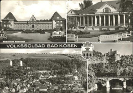 71495442 Bad Koesen Volkssolbad Kurmittelhaus Blick Vom Himmelreich Rudelsburg W - Bad Koesen