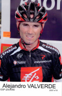 CYCLISME: CYCLISTE : ALEJANDRO VALVERDE - Cyclisme