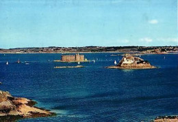 Carantec   G27   CPM 10X15          L'île Louet Et Le Château Du Taureau - Carantec