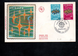 EUROPA ANDORRE FDC 1972 - 1972