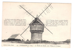 France CPA Guérande - Le Moulin Du Diable , Près L'étang De Crémeur - Guérande