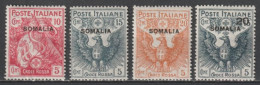 1916 - SOMALIA - SERIE COMPLETE YVERT N°20/23 * MLH - COTE = 150 EUR. - Somalie