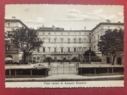 Cartolina - Rovereto ( Trento ) - Casa Natale Di Antonio Rosmini - 1954 - Trento