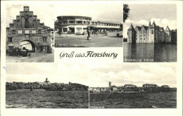 71495130 Flensburg Gluecksburg Schloss Nordertor Marineschule  Flensburg - Flensburg