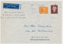 VH H 232 IJspostvlucht Haarlem - Ameland 1950 - Unclassified