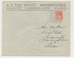 Treinblokstempel : Vlissingen - S Hertogenbosch II 1930  - Unclassified