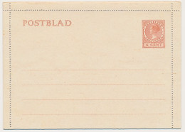 Postblad G. 18 - Postal Stationery