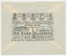 Firma Envelop Utrecht 1922 - Trekschuit / Motordienst  - Unclassified
