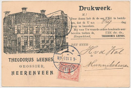 Firma Briefkaart Heerenveen 1913 - Grossier  - Unclassified