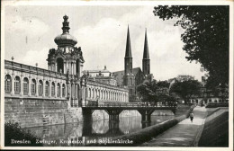 71495056 Dresden Zwinger Kronentor Sophienkirche Dresden - Dresden