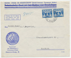 Envelop Amsterdam 1944 - Zwem- En Reddingsbond - Zonder Classificatie