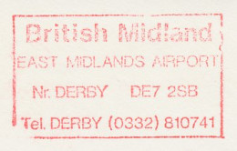 Meter Cut GB / UK 1982 British Midland - East Midland Airport - Avions