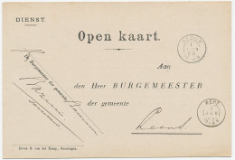 Kleinrondstempel Bedum 1906 - Zonder Classificatie