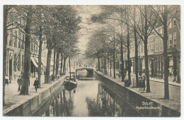 Prentbriefkaart Postkantoor Delft 1919 - Autres & Non Classés