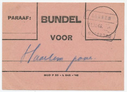 Treinblokstempel : Arnhem - Amsterdam 1946 - Zonder Classificatie