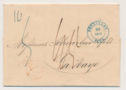 Bruxelles Belgie - Den Haag 1845 - ...-1852 Prephilately