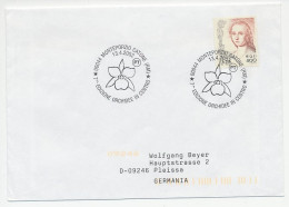 Cover / Postmark Italy 2002 Flower - Orchid - Other & Unclassified