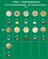 Safe Premium Münzblatt Für 2€-Münzen Des Jahres 2023 Nr. 7341-35 Neu - Supplies And Equipment