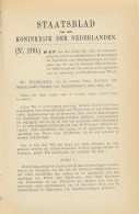 Staatsblad 1914 : Spoorlijn Eindhoven - Weert - Historical Documents