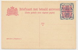 Briefkaart G. 160 - Plaatfout - 1 Punt Achter Expediteur. - Ganzsachen