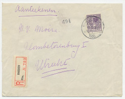 Em. Veth Aangetekend Rheden - Utrecht 1935 - Non Classificati