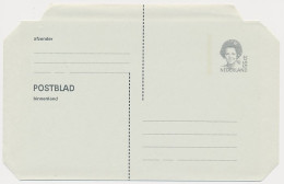 Postblad G. 25 - Postwaardestukken