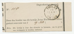 Tholen 1873 - Stortingsbewijs - Unclassified