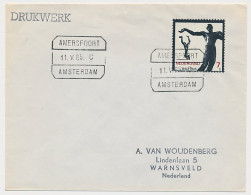 Treinblokstempel : Amersfoort - Amsterdam C 1965 - Non Classés