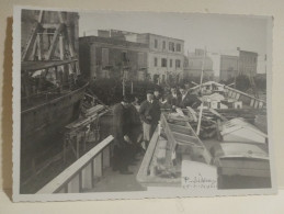 Italia Foto  Anzio. Cantiere Porto Barca Da Identificare. 175x125 Mm. - Europa