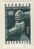 ÖSTERREICH  1305, Postfrisch **, 50 Jahre Internationale Arbeitsorganisation (ILO), 1969 - Nuovi