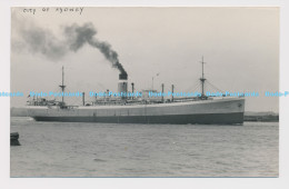 C020252 City Of Sydney. Northfleet. 1957. Ship - Monde