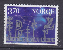 Norway 1997 Mi. 1265x Du, 3.70 Kr Weihnachten Christmas Jul Noel Natale Navidad Mittelalterliche Kalenderstäbe - Gebruikt