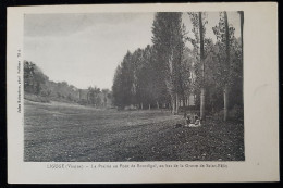 86 - LIGUGE   (Vienne) -  La Prairie Au Pont De Bourdigal Au Bas De La Grotte De Saint Félix - Sonstige & Ohne Zuordnung