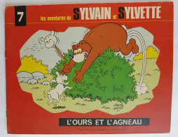 BD LES AVENTURES DE SYLVAIN Et SYLVETTE N° 7 1981 L'OURS ET L'AGNEAU Enfantina - Sylvain Et Sylvette