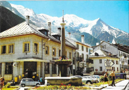 CHAMONIX - MONT-BLANC - Le Centre De La Ville, La Poste ... - Chamonix-Mont-Blanc