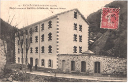 FR11 ESCOULOUBRE LES BAINS - François 14 - établissement SARDA BONNAIL - Nouvel Hôtel - Animée - Belle - Other & Unclassified