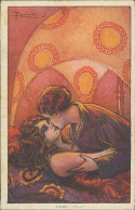 BUSI SIGNED 1920s POSTCARD - COUPLE KISSING - EDIT DELL'ANNA & GASPERINI - N.512/2 (5791) - Busi, Adolfo
