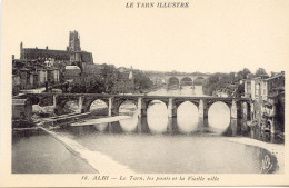 CPA - ALBI - LE TARN, LES PONTS ET LA VIEILLE VILLE - Albi