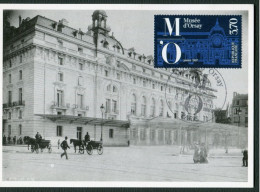 CP 1er Jour Musée D'Orsay 9 Décembre1986  Gare D'Orsay Vue De La Rue De Bellechasse - Altri & Non Classificati