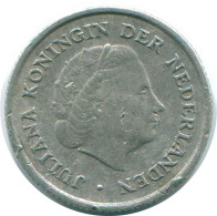 1/10 GULDEN 1963 ANTILLAS NEERLANDESAS PLATA Colonial Moneda #NL12555.3.E.A - Antilles Néerlandaises